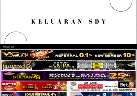 Keluaran SDY