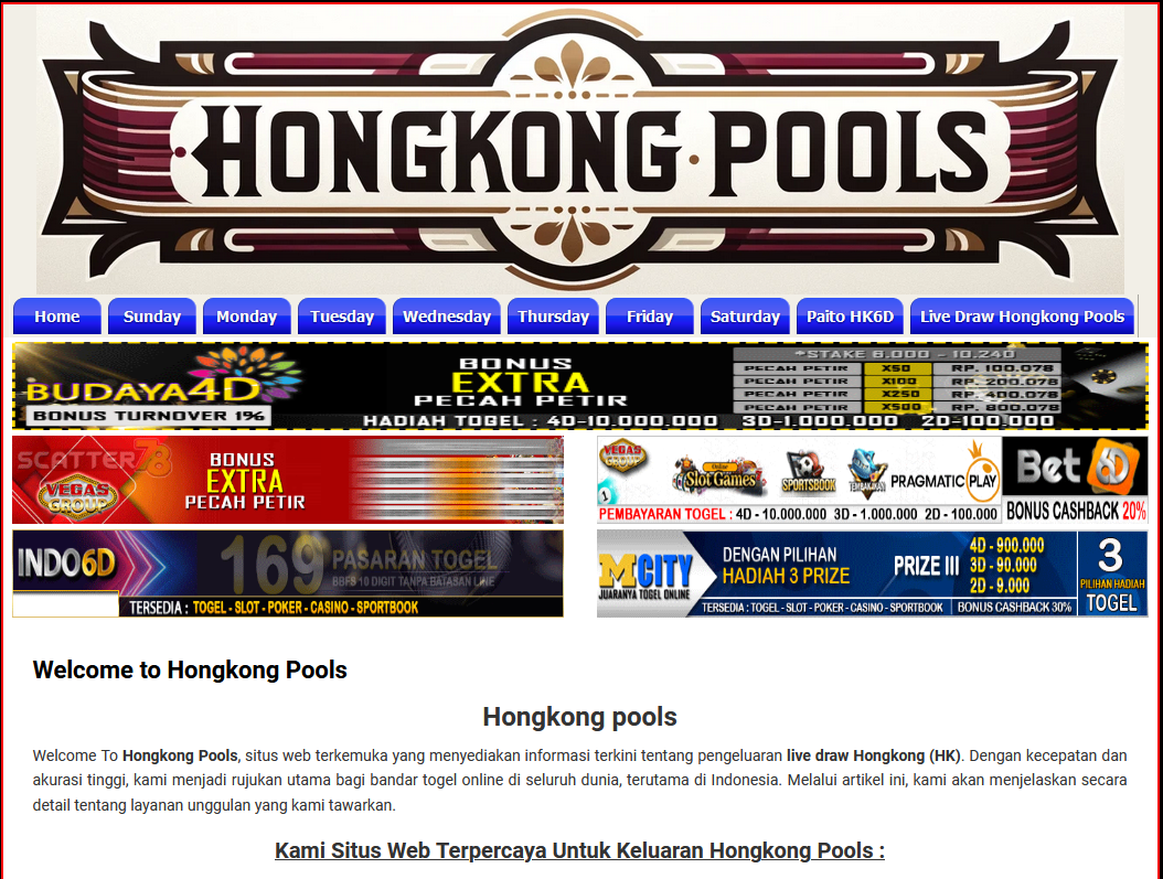 Hongkong Pools