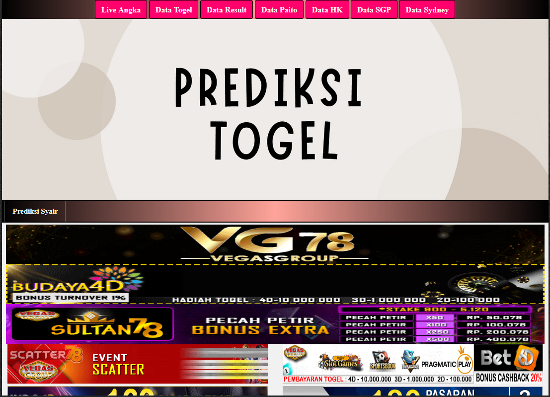 Prediksi Togel