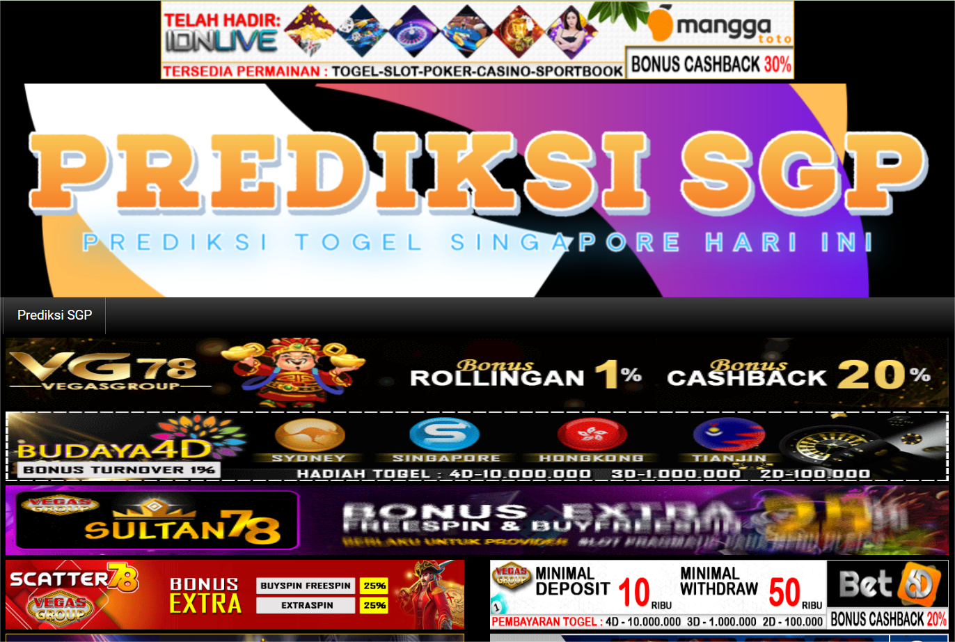 Prediksi Sgp