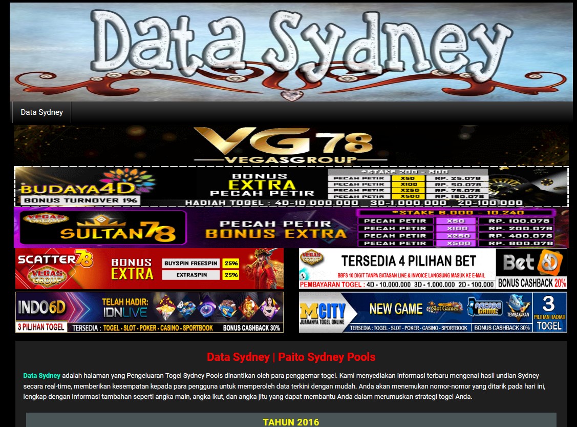 Data Sydney