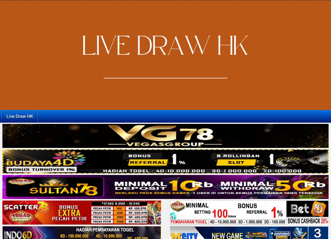 Live Draw HK