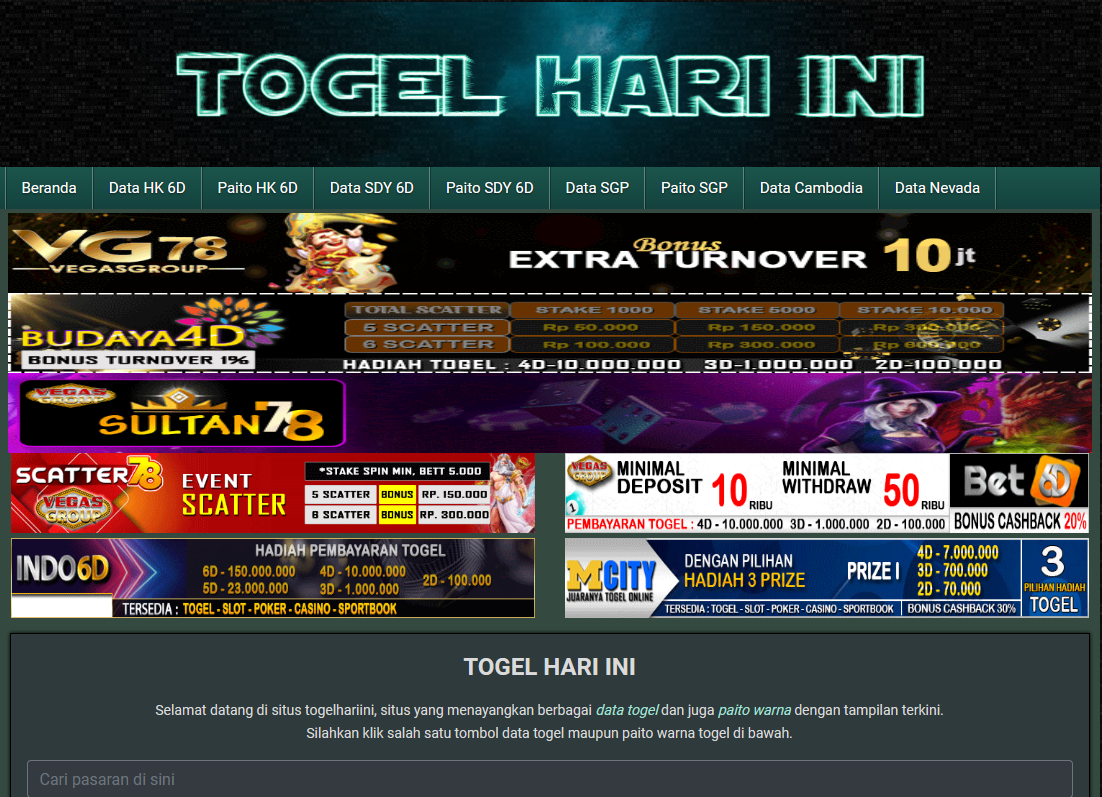 Togel Hari Ini